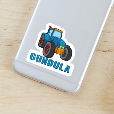 Sticker Gundula Tractor Notebook Image