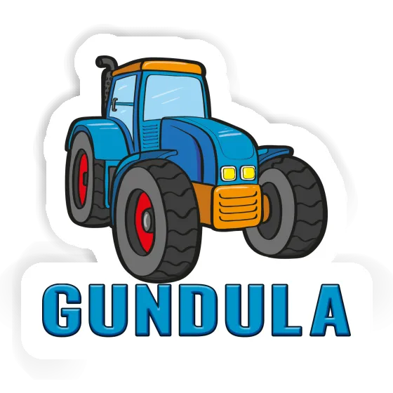 Sticker Gundula Tractor Gift package Image