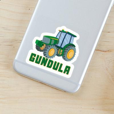 Sticker Traktor Gundula Laptop Image