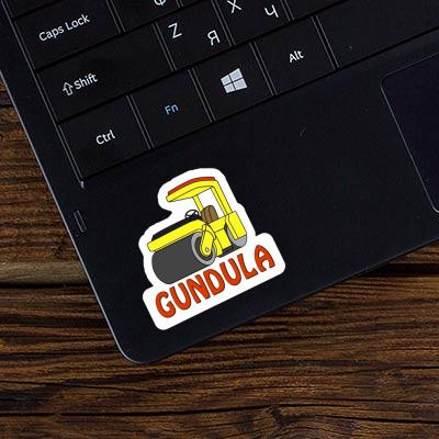 Sticker Walze Gundula Notebook Image