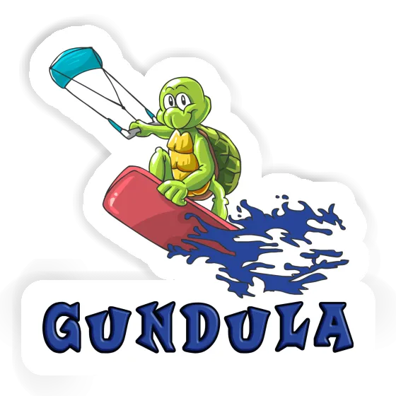 Sticker Kiter Gundula Laptop Image