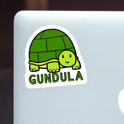 Sticker Gundula Turtle Gift package Image