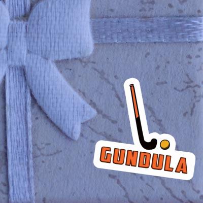 Sticker Gundula Floorball Stick Image