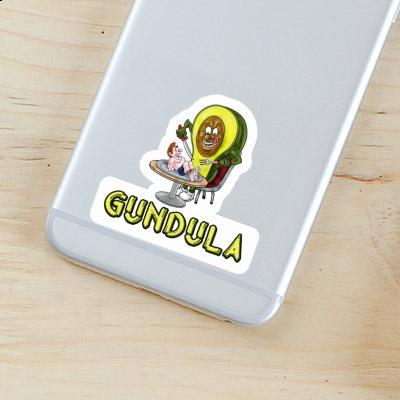 Sticker Gundula Avocado Laptop Image