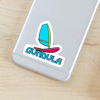 Sticker Windsurf Board Gundula Gift package Image