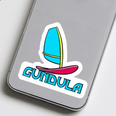 Gundula Sticker Windsurfbrett Image