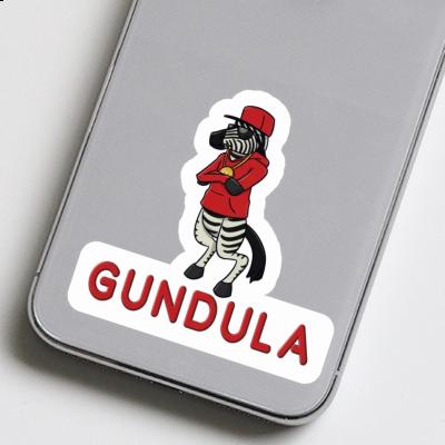 Sticker Zebra Gundula Gift package Image