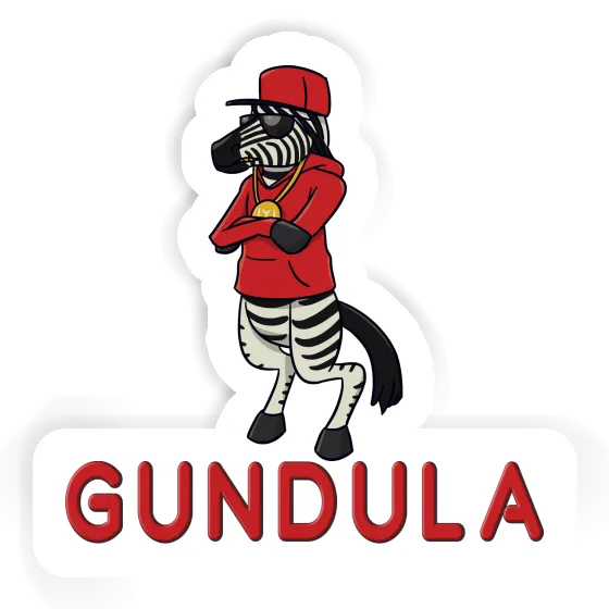 Sticker Zebra Gundula Notebook Image