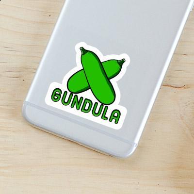 Sticker Zucchini Gundula Gift package Image