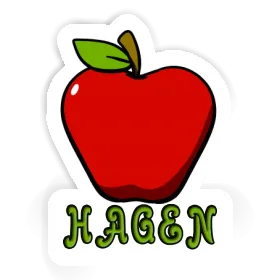 Sticker Apple Hagen Image