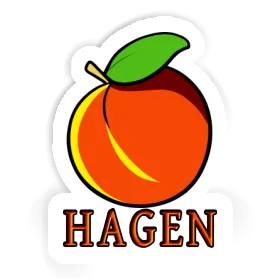 Sticker Apricot Hagen Image