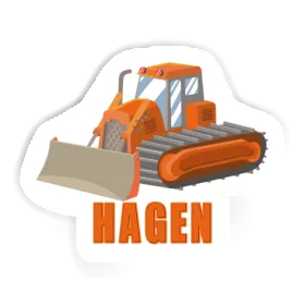 Hagen Autocollant Pelleteuse Image