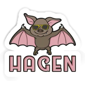 Sticker Bat Hagen Image
