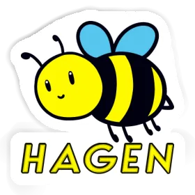 Abeille Autocollant Hagen Image