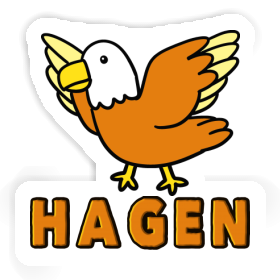 Autocollant Hagen Oiseau Image