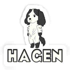 Sticker Hagen Cocker Spaniel Image
