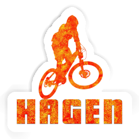 Sticker Hagen Downhiller Image