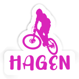 Hagen Autocollant Downhiller Image