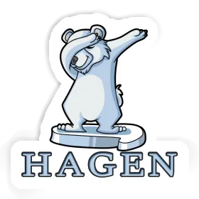 Sticker Polar Bear Hagen Image