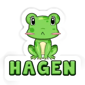 Hagen Sticker Frog Image