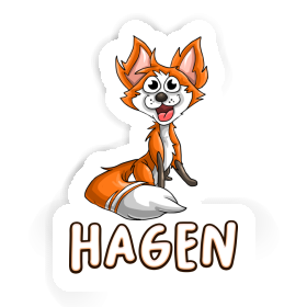 Fox Sticker Hagen Image