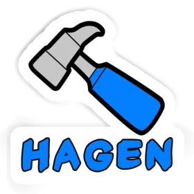Sticker Hagen Gavel Image