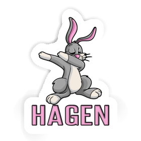 Aufkleber Hagen Hase Image