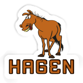 Sticker Horse Hagen Image