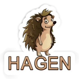 Aufkleber Igel Hagen Image