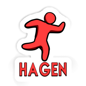 Sticker Jogger Hagen Image