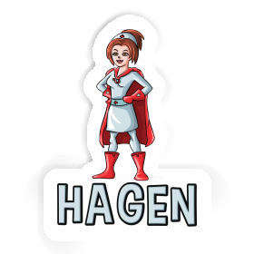 Aufkleber Hagen Krankenschwester Image