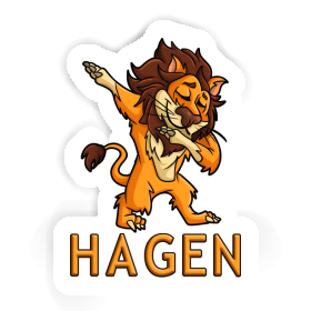 Aufkleber Hagen Löwe Image