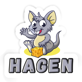 Autocollant Hagen Souris Image
