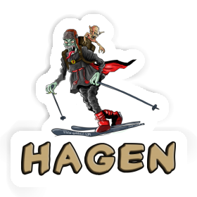 Hagen Aufkleber Telemarker Image