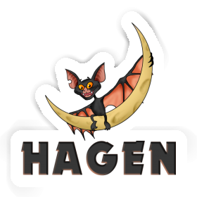 Sticker Bat Hagen Image