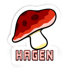 Sticker Hagen Pilz Image