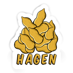Sticker Hagen Erdnuss Image