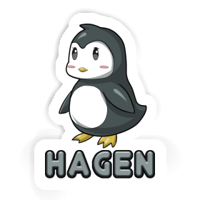 Sticker Hagen Pinguin Image