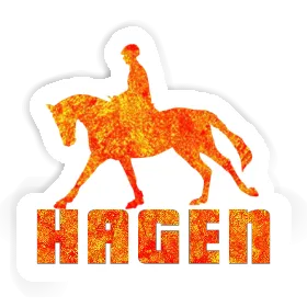 Reiterin Aufkleber Hagen Image