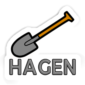 Hagen Sticker Shovel Image