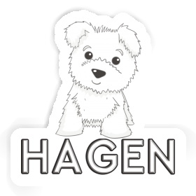 Sticker Hagen Westie Image