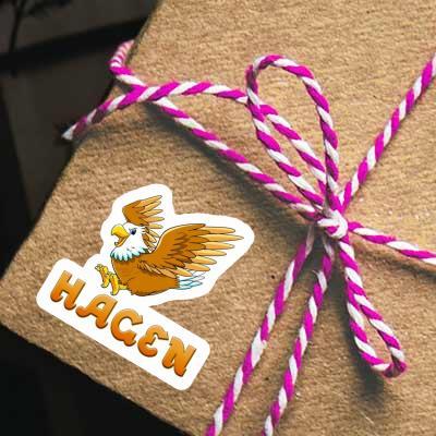 Aigle Autocollant Hagen Notebook Image