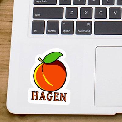 Sticker Apricot Hagen Gift package Image