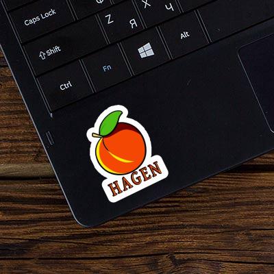 Sticker Apricot Hagen Notebook Sticker Apricot Hagen Notebook Image