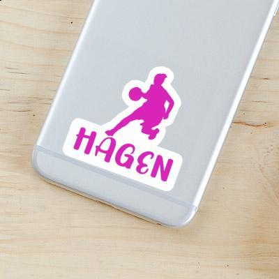 Basketball Player Sticker Hagen Image