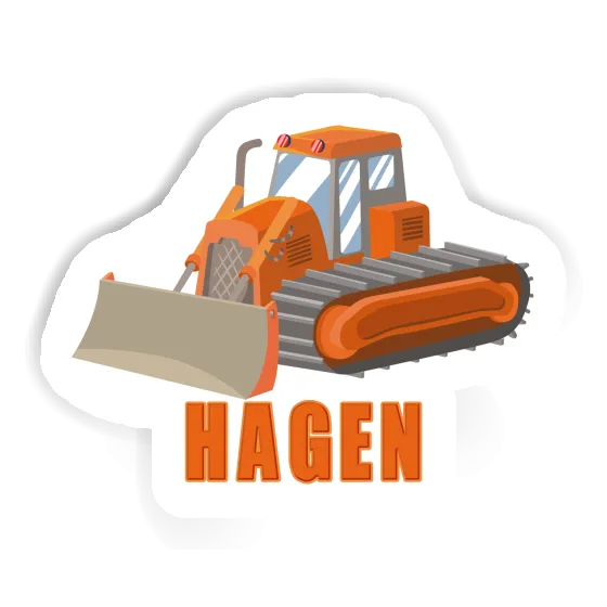 Bagger Sticker Hagen Gift package Image