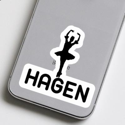 Hagen Sticker Ballerina Hagen Sticker Ballerina Image