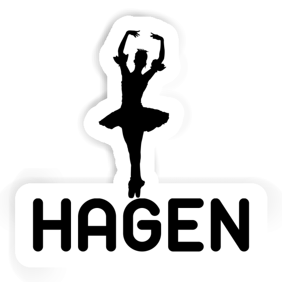 Sticker Ballerina Hagen Notebook Image