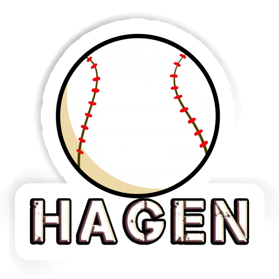 Aufkleber Hagen Baseball Laptop Aufkleber Hagen Baseball Laptop Image