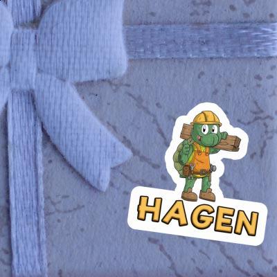 Hagen Sticker Bauarbeiter Notebook Hagen Sticker Bauarbeiter Notebook Image
